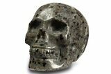 Fluorescent Polished Sodalite-Syenite Skull - China #319807-2